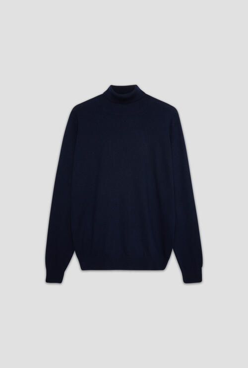 Cashmere turtleneck Navy Blue